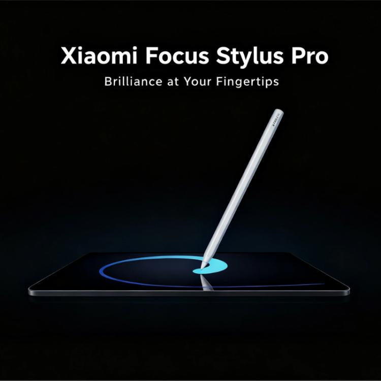 Original Xiaomi Focus Pro Stylus Pen For Xiaomi Mi Pad 8 / 8 Pro Tablet Magnetic 16384 Level Sense Draw Writing Smart Pen - White