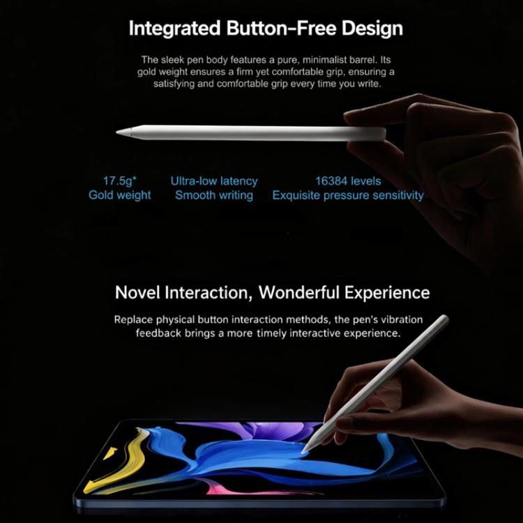 Original Xiaomi Focus Pro Stylus Pen For Xiaomi Mi Pad 8 / 8 Pro Tablet Magnetic 16384 Level Sense Draw Writing Smart Pen - White