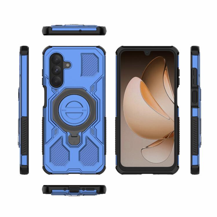 For Samsung Galaxy A26 5G J-20 Solid Color MagSafe Magnetic TPU+PC Phone Case