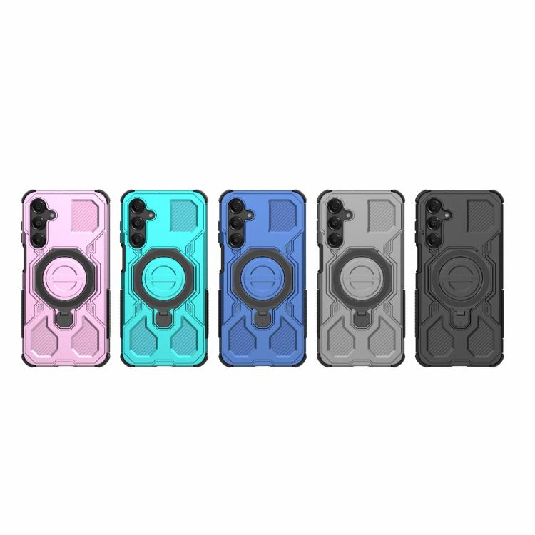For Samsung Galaxy A16 5G J-20 Solid Color MagSafe Magnetic TPU+PC Phone Case
