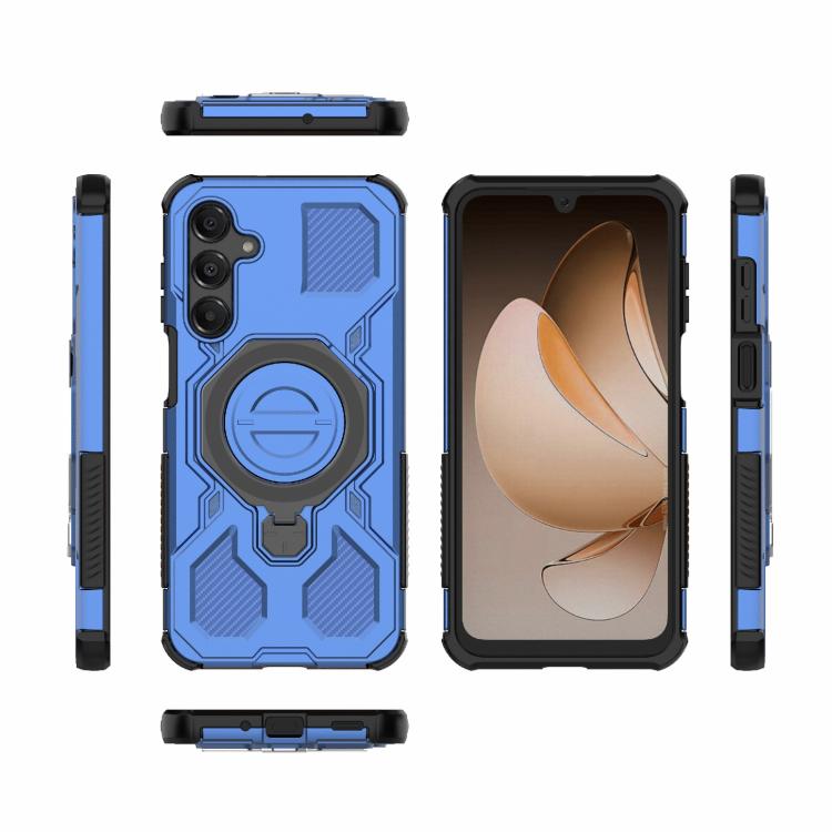 For Samsung Galaxy A16 5G J-20 Solid Color MagSafe Magnetic TPU+PC Phone Case