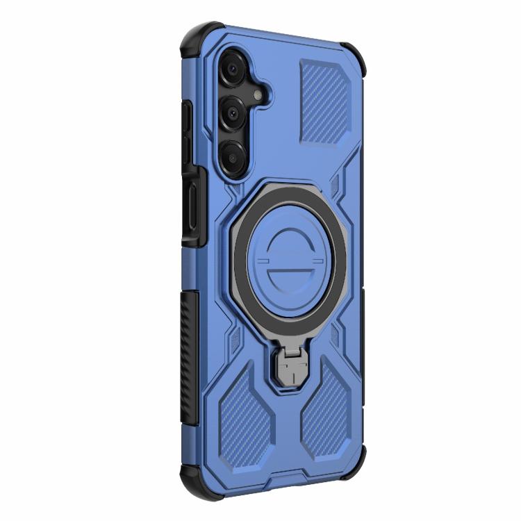 For Samsung Galaxy A16 5G J-20 Solid Color MagSafe Magnetic TPU+PC Phone Case