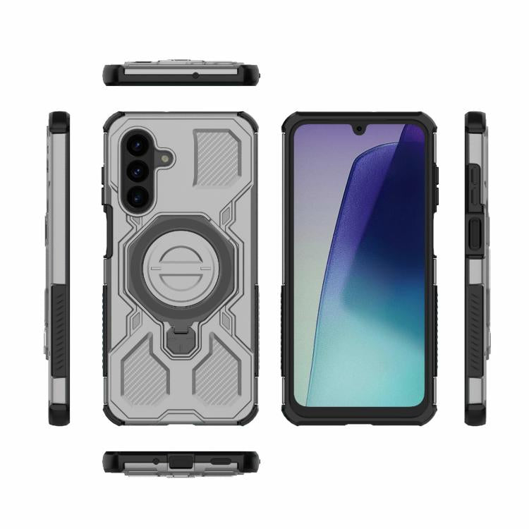 For Samsung Galaxy A17 5G J-20 Solid Color MagSafe Magnetic TPU+PC Phone Case