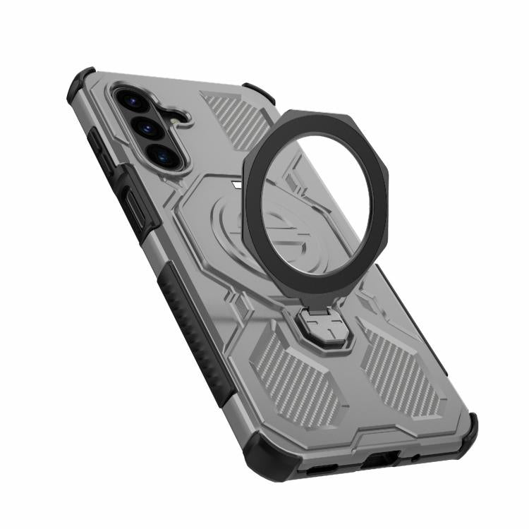 For Samsung Galaxy A17 5G J-20 Solid Color MagSafe Magnetic TPU+PC Phone Case