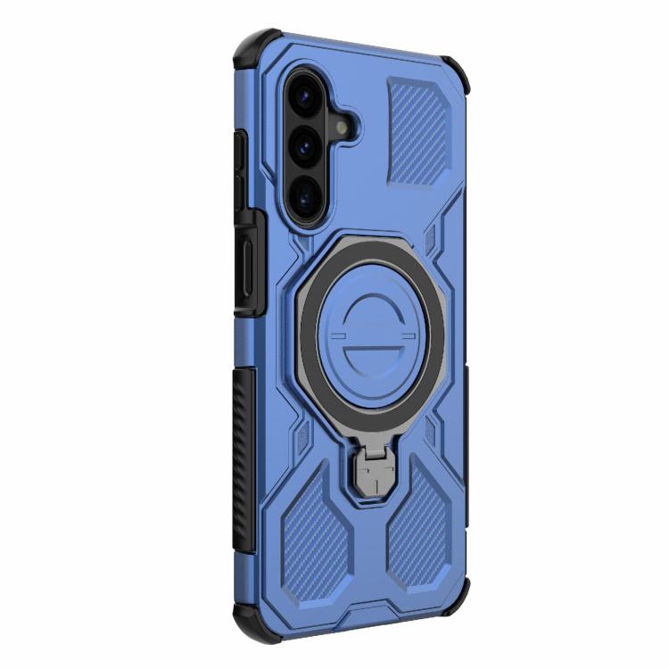 For Samsung Galaxy A17 5G J-20 Solid Color MagSafe Magnetic TPU+PC Phone Case