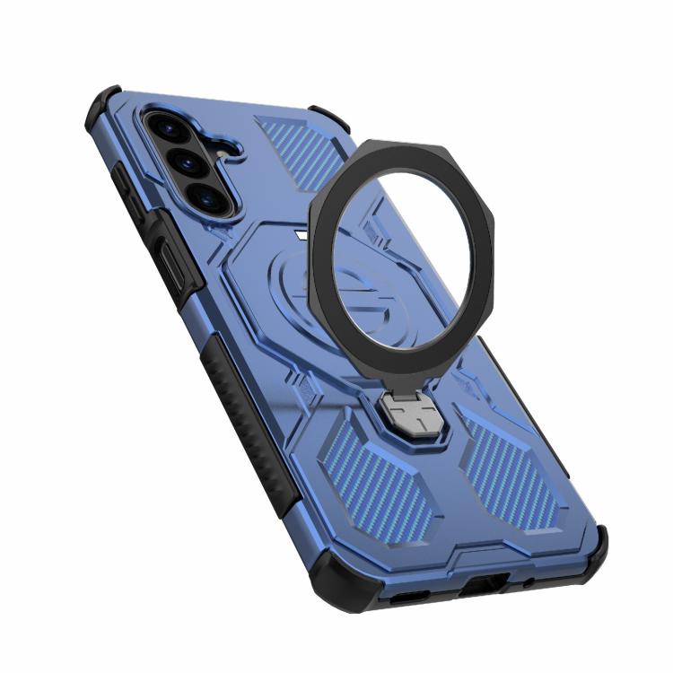For Samsung Galaxy A17 5G J-20 Solid Color MagSafe Magnetic TPU+PC Phone Case