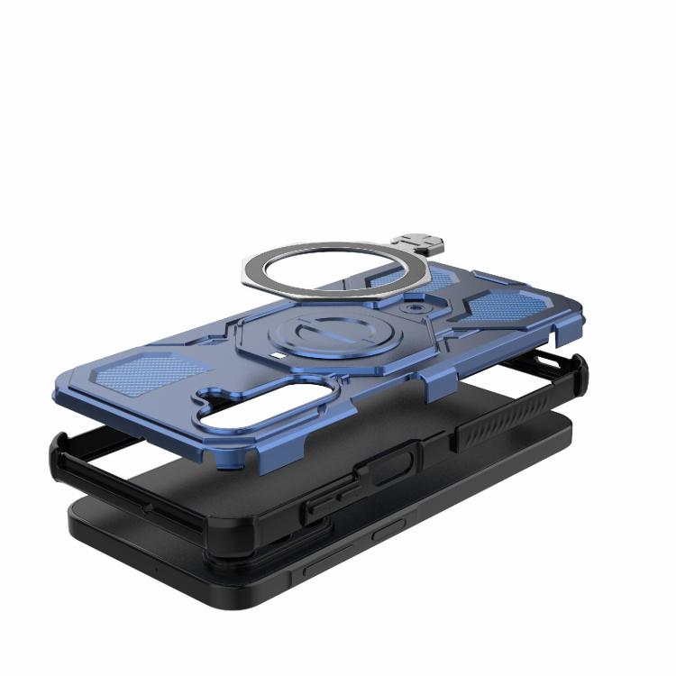 For Samsung Galaxy A17 5G J-20 Solid Color MagSafe Magnetic TPU+PC Phone Case