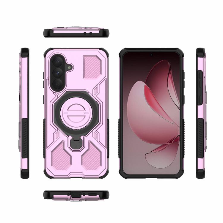 For Samsung Galaxy A56 5G J-20 Solid Color MagSafe Magnetic TPU+PC Phone Case