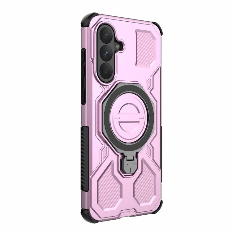 For Samsung Galaxy A56 5G J-20 Solid Color MagSafe Magnetic TPU+PC Phone Case