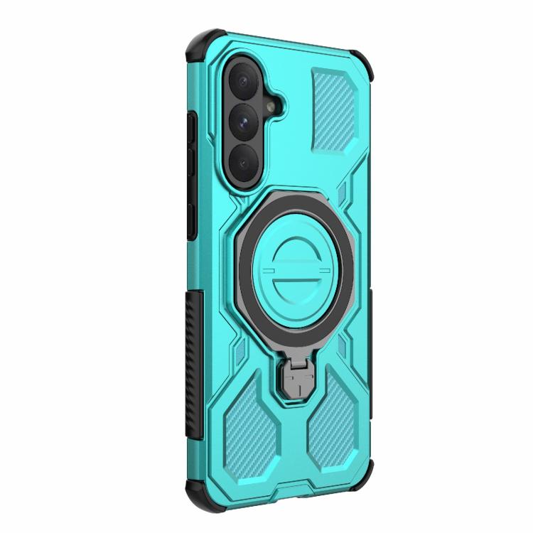 For Samsung Galaxy A56 5G J-20 Solid Color MagSafe Magnetic TPU+PC Phone Case