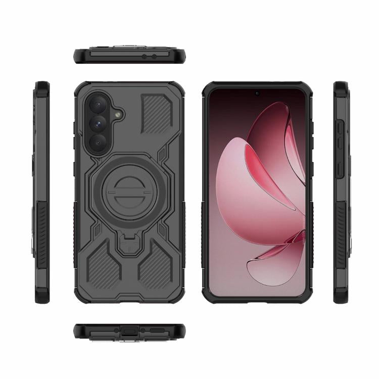 For Samsung Galaxy A56 5G J-20 Solid Color MagSafe Magnetic TPU+PC Phone Case