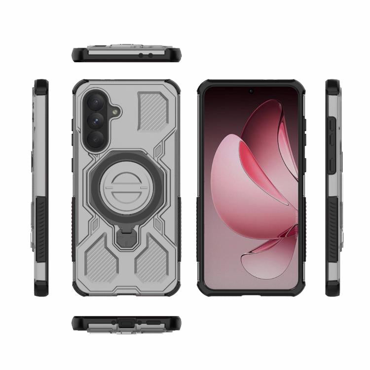 For Samsung Galaxy A56 5G J-20 Solid Color MagSafe Magnetic TPU+PC Phone Case