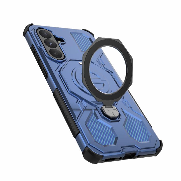 For Samsung Galaxy A56 5G J-20 Solid Color MagSafe Magnetic TPU+PC Phone Case