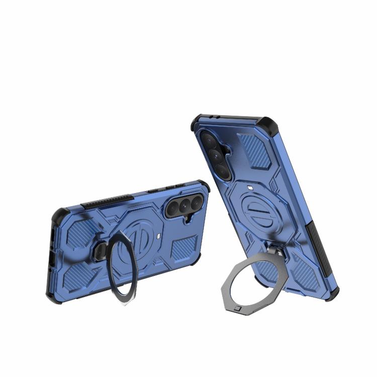 For Samsung Galaxy A56 5G J-20 Solid Color MagSafe Magnetic TPU+PC Phone Case