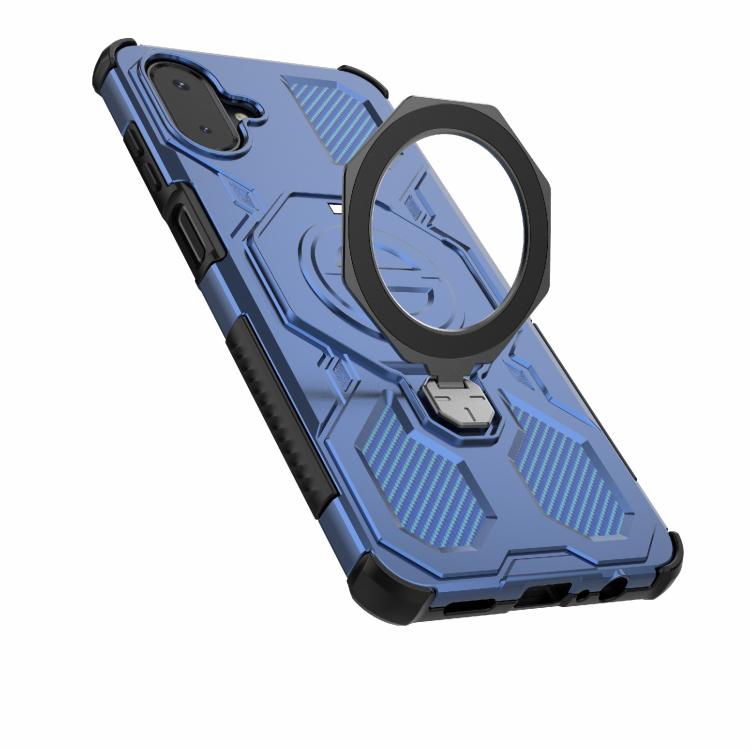 For Samsung Galaxy A07 4G J-20 Solid Color MagSafe Magnetic TPU+PC Phone Case
