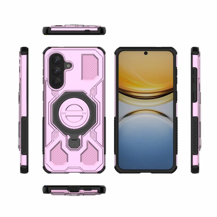 For Samsung Galaxy A57 5G J-20 Solid Color MagSafe Magnetic TPU+PC Phone Case