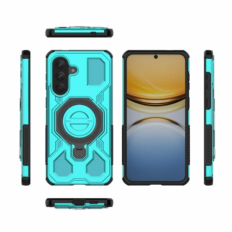 For Samsung Galaxy A57 5G J-20 Solid Color MagSafe Magnetic TPU+PC Phone Case
