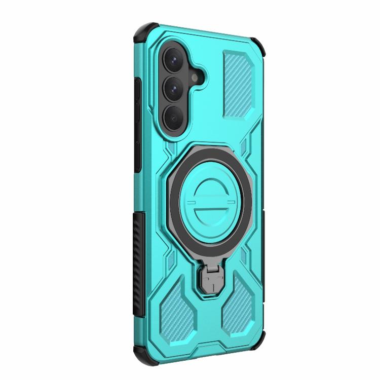 For Samsung Galaxy A57 5G J-20 Solid Color MagSafe Magnetic TPU+PC Phone Case