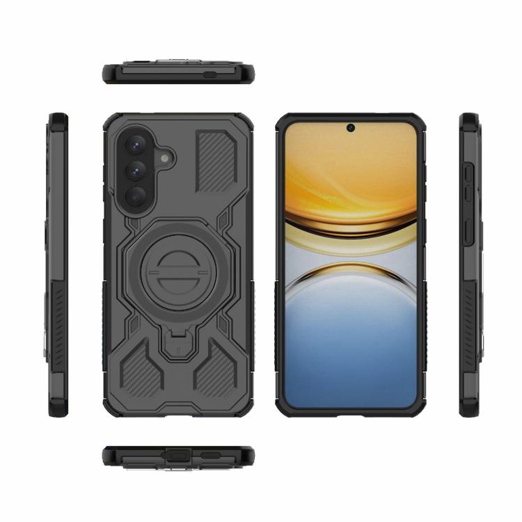 For Samsung Galaxy A57 5G J-20 Solid Color MagSafe Magnetic TPU+PC Phone Case