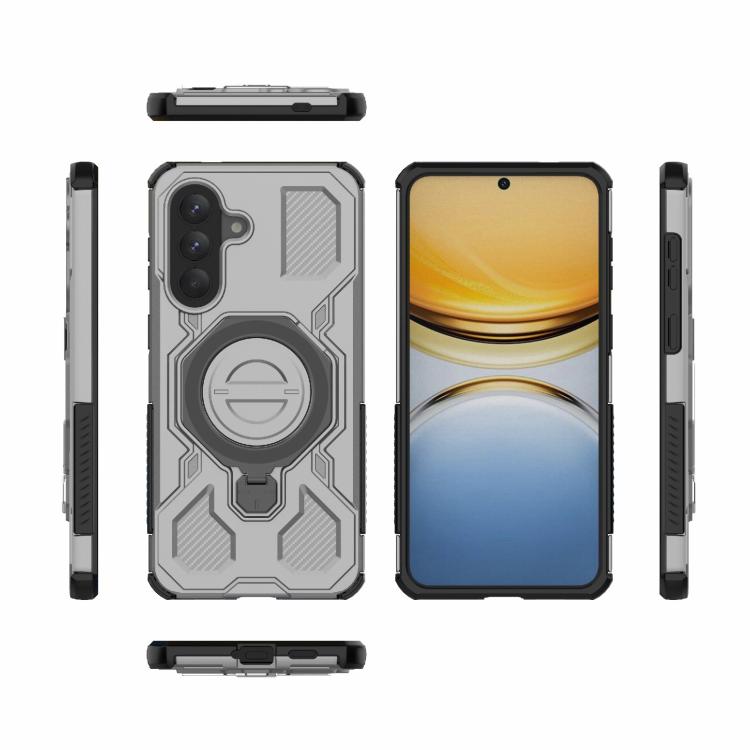 For Samsung Galaxy A57 5G J-20 Solid Color MagSafe Magnetic TPU+PC Phone Case