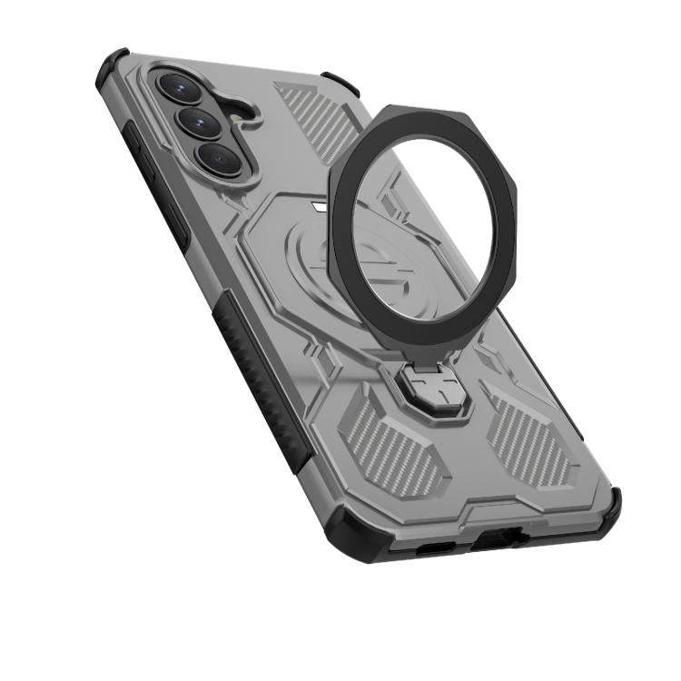 For Samsung Galaxy A57 5G J-20 Solid Color MagSafe Magnetic TPU+PC Phone Case