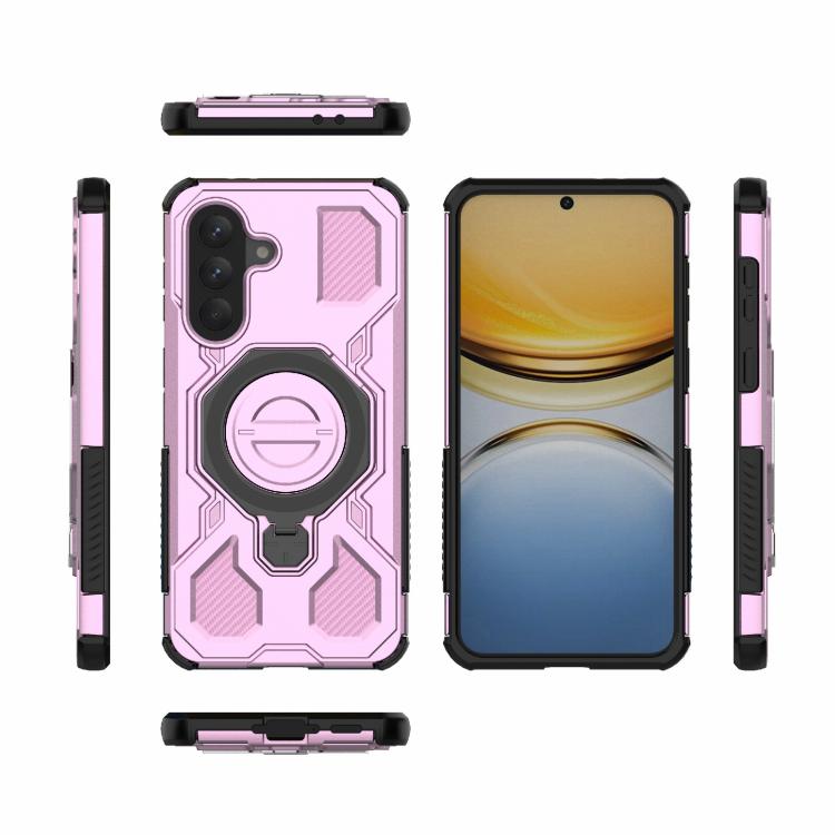 For Samsung Galaxy A37 5G J-20 Solid Color MagSafe Magnetic TPU+PC Phone Case