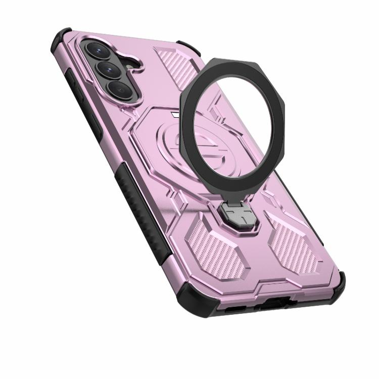 For Samsung Galaxy A37 5G J-20 Solid Color MagSafe Magnetic TPU+PC Phone Case