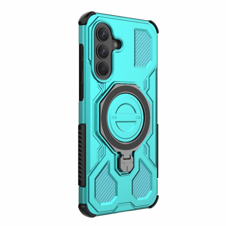 For Samsung Galaxy A37 5G J-20 Solid Color MagSafe Magnetic TPU+PC Phone Case