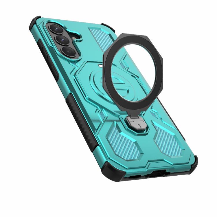 For Samsung Galaxy A37 5G J-20 Solid Color MagSafe Magnetic TPU+PC Phone Case