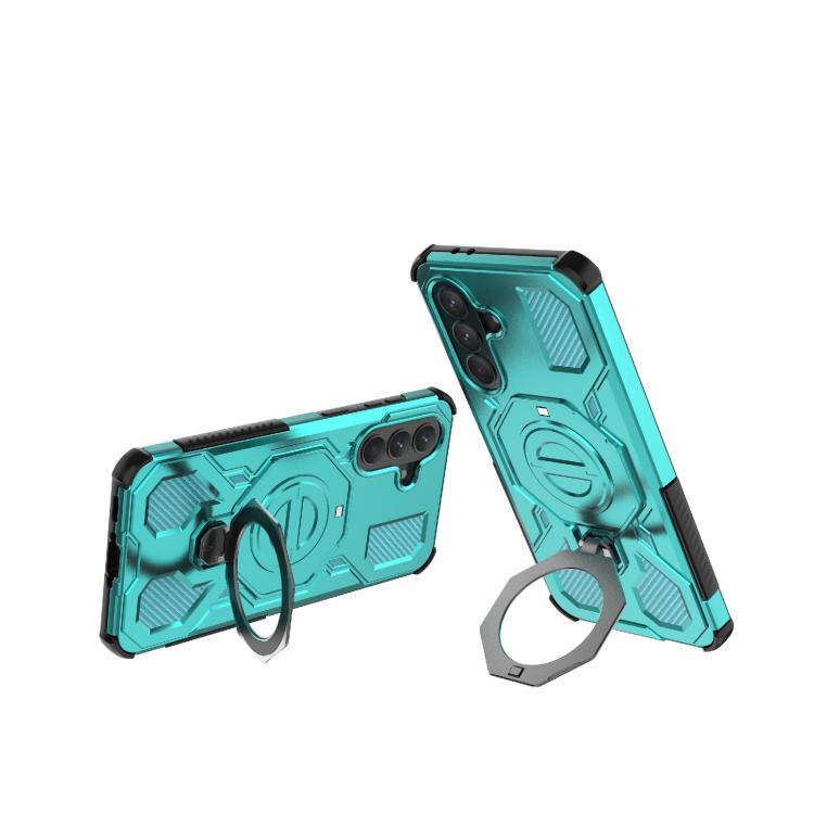 For Samsung Galaxy A37 5G J-20 Solid Color MagSafe Magnetic TPU+PC Phone Case
