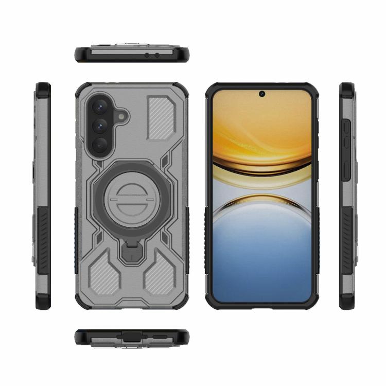 For Samsung Galaxy A37 5G J-20 Solid Color MagSafe Magnetic TPU+PC Phone Case