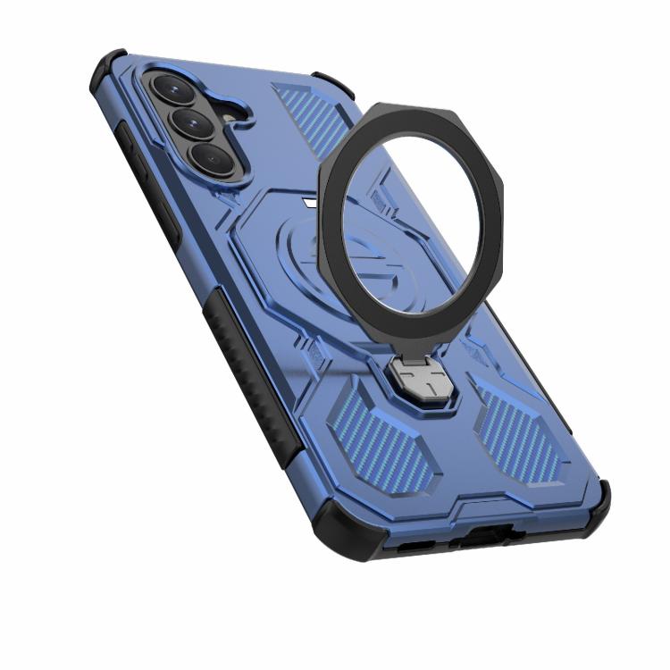For Samsung Galaxy A37 5G J-20 Solid Color MagSafe Magnetic TPU+PC Phone Case