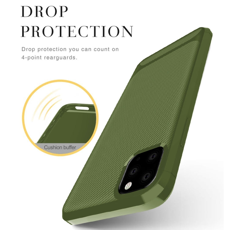 For iPhone 12 mini Carbon Fiber Texture Shockproof TPU Protective Case