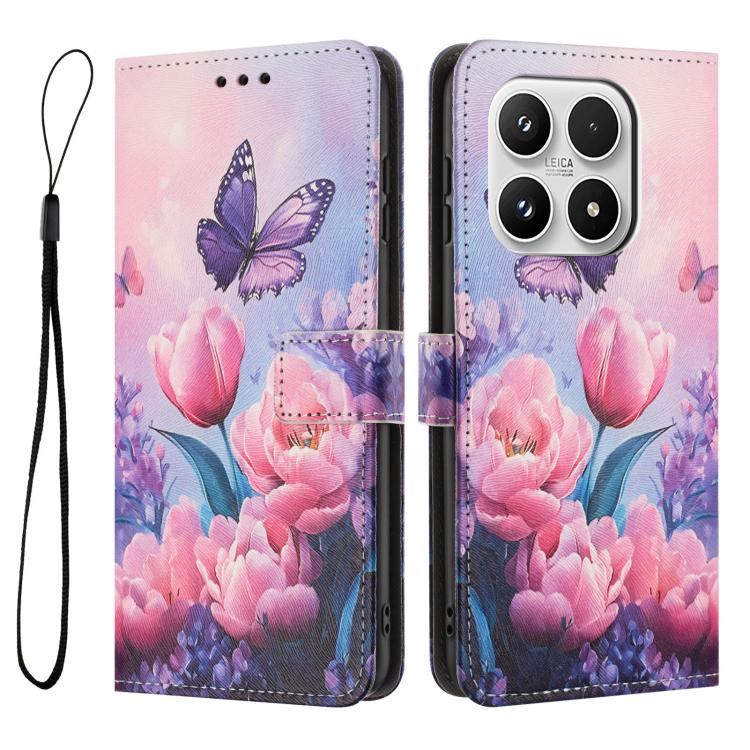 For Xiaomi 17 Color Drawing Pattern Leather Phone Case