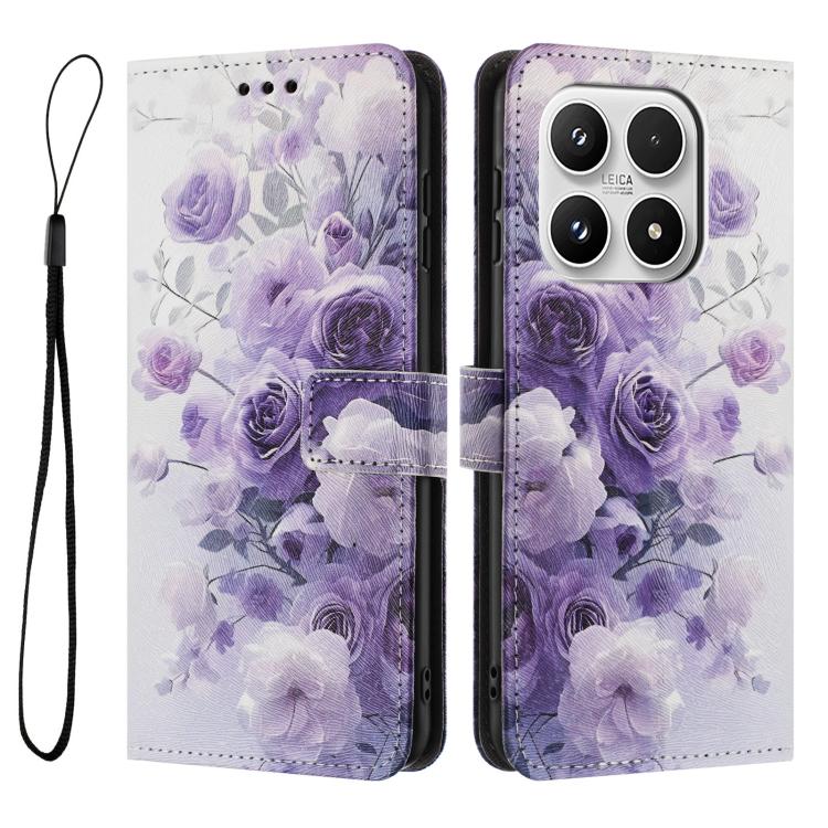 For Xiaomi 17 Color Drawing Pattern Leather Phone Case