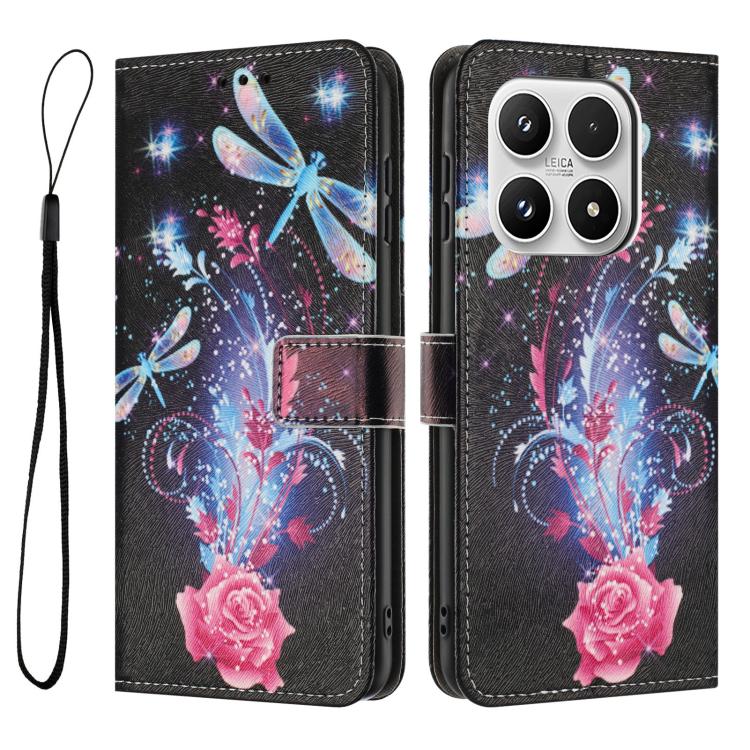 For Xiaomi 17 Color Drawing Pattern Leather Phone Case
