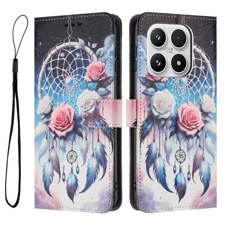 For Xiaomi 17 Color Drawing Pattern Leather Phone Case