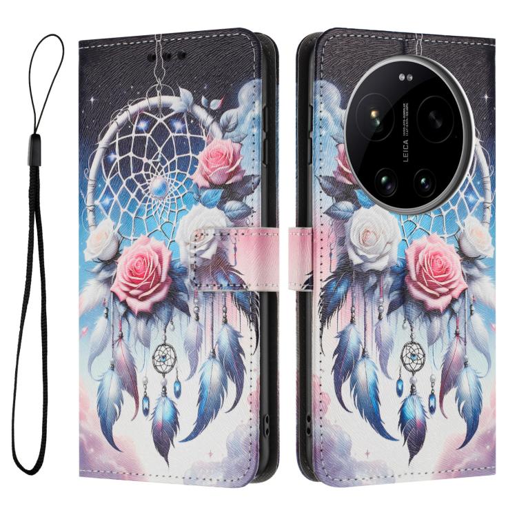 For Xiaomi 17 Ultra Color Drawing Pattern Leather Phone Case
