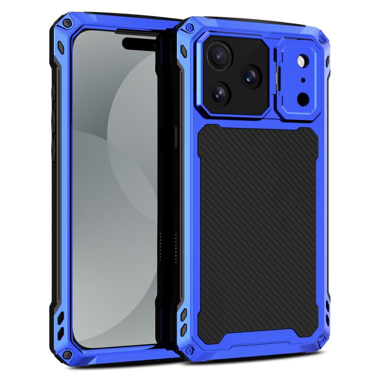 For iPhone 17 Pro Max Lens Holder Metal IP54 Life Waterproof Three-proof MagSafe Phone Case
