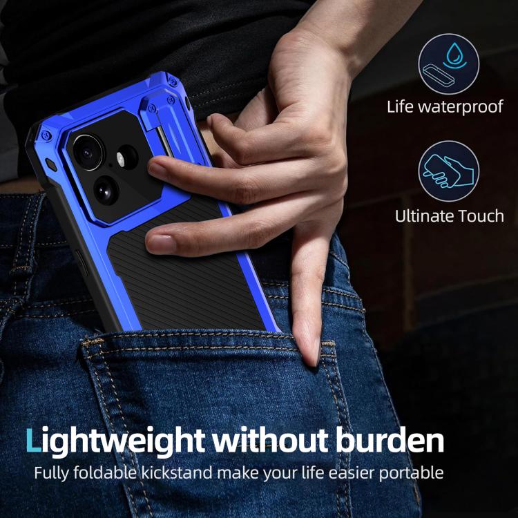 For iPhone 17 Lens Holder Metal IP54 Life Waterproof Three-proof MagSafe Phone Case