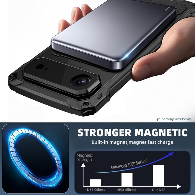 For iPhone Air Lens Holder Metal IP54 Life Waterproof Three-proof MagSafe Phone Case