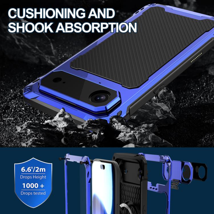 For iPhone Air Lens Holder Metal IP54 Life Waterproof Three-proof MagSafe Phone Case