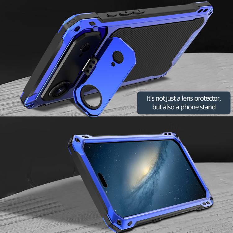 For iPhone Air Lens Holder Metal IP54 Life Waterproof Three-proof MagSafe Phone Case