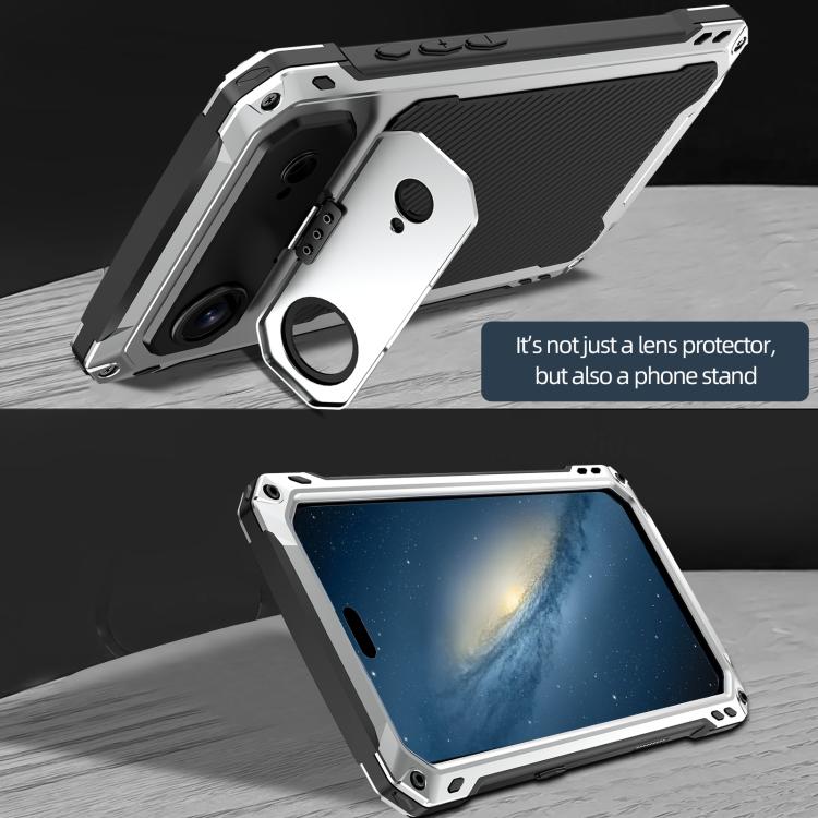 For iPhone Air Lens Holder Metal IP54 Life Waterproof Three-proof MagSafe Phone Case