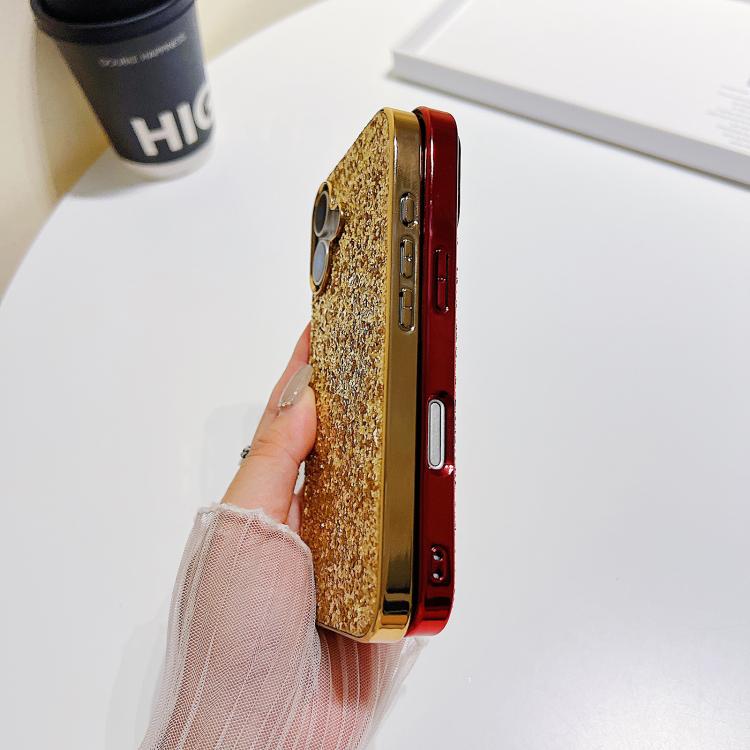 For iPhone 17 Glitter Powder Shockproof TPU Phone Case