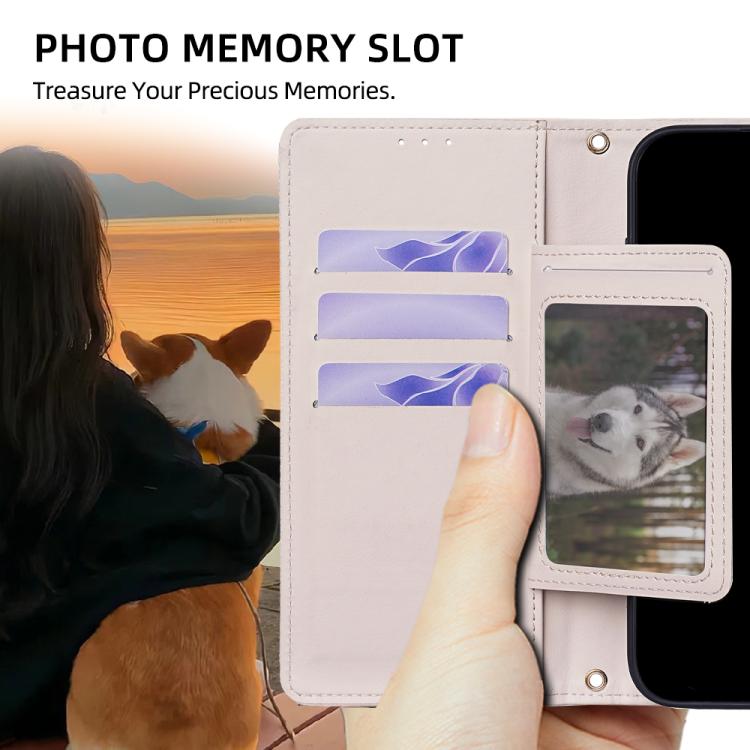 For Tecno Camon 50 4G Crossbody Chain Triangle Leather Phone Case