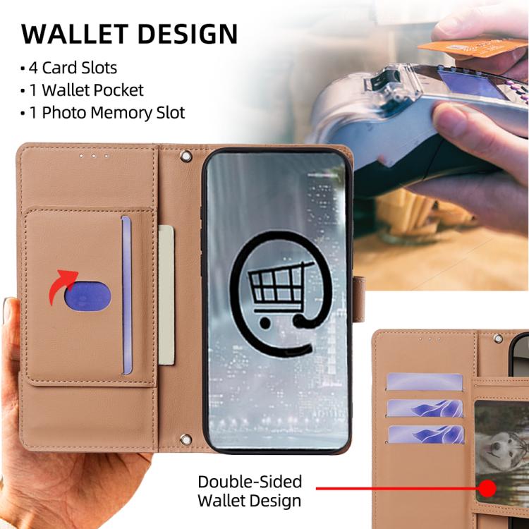 For Redmi K80 Ultra Crossbody Chain Triangle Leather Phone Case