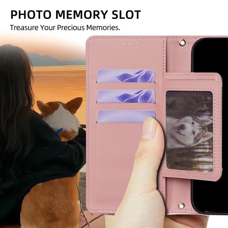 For Redmi K80 Ultra Crossbody Chain Triangle Leather Phone Case
