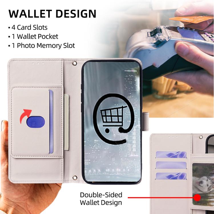 For iPhone Air Crossbody Chain Triangle Leather Phone Case