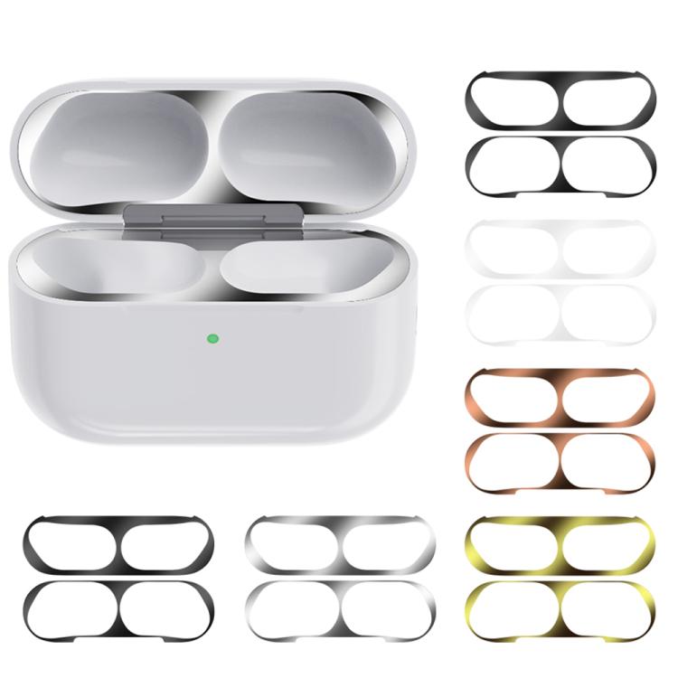 For Apple AirPods Pro 3 Wireless Earphone Protective Case Metal Sticker